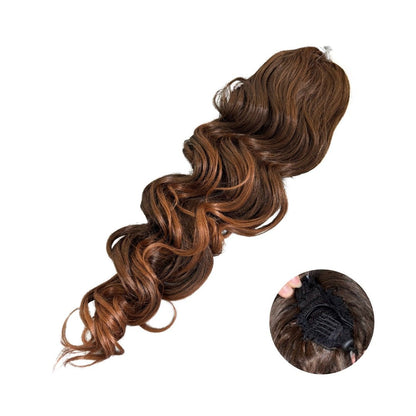 IdaCharlotta Beauty Loose Wave Kuituhiusponinhäntä 70cm - Kuituhiukset.fi